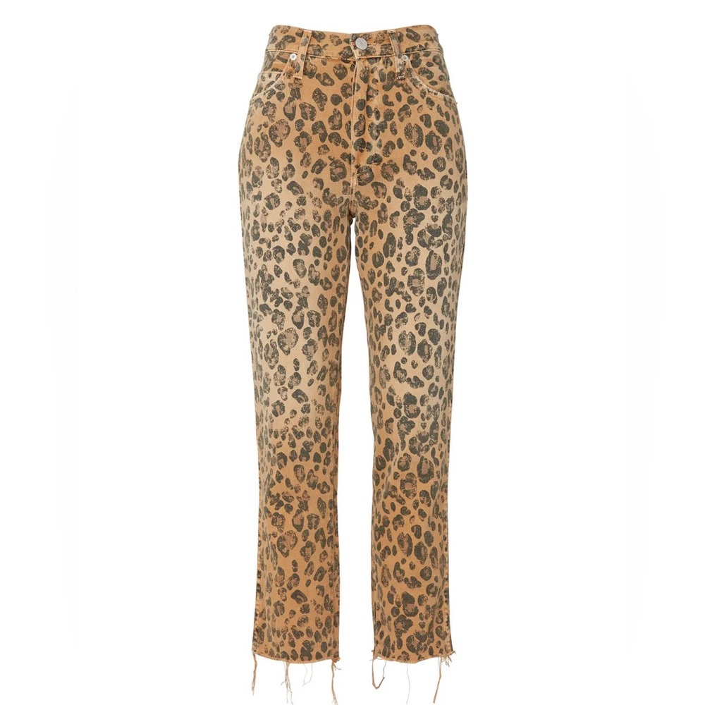 AMO Lover boy Leopard Print Women's Jeans